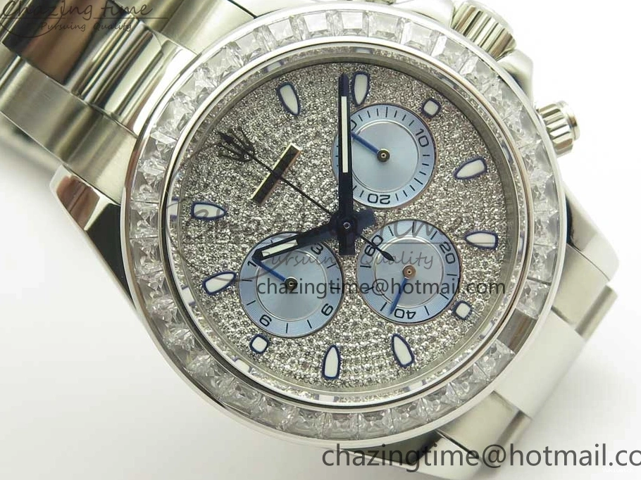 SS Diamond Bracelet BLF Edition Best 116576TBR SS On Dial A4130 Daytona 0415